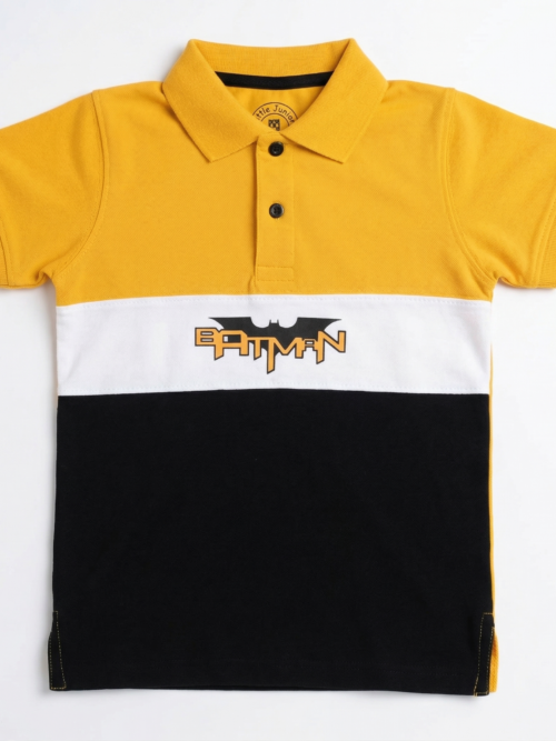 Batman Kids Polo Shirt – Stylish Summer Wear for Boys