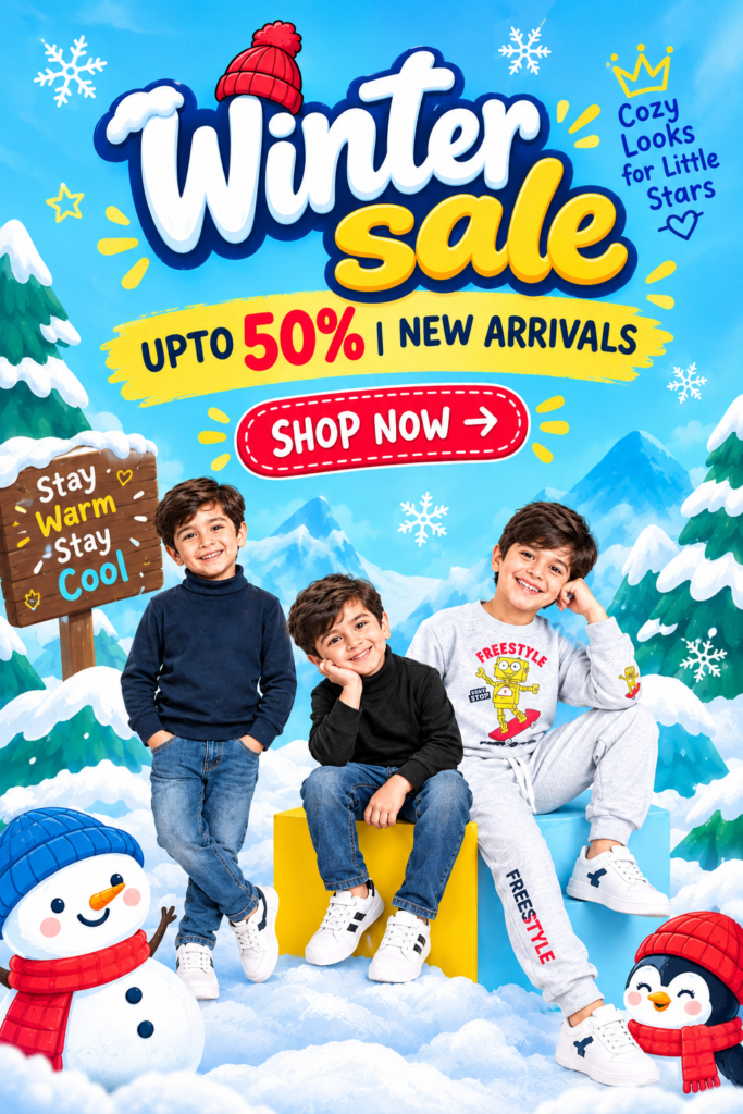 Bachaa Squad Winter Collection for KIds